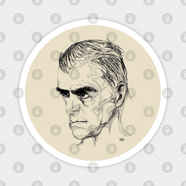 Karloff No.1 Magnet by TheBakedBanshee